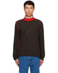 Edward Cuming - Contrast Sweater - Lyst