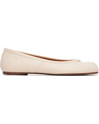 Maison Margiela - Off- Tabi New Ballerina Flats - Lyst