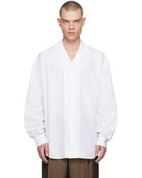 The Row - ホワイト Valio シャツ - Lyst