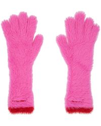 Jacquemus - Pink Le Papier 'les Gants Neve' Gloves - Lyst