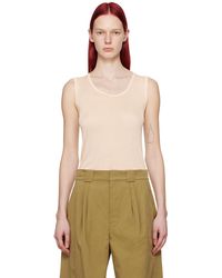 Lemaire - Off- Seamless Tank Top - Lyst