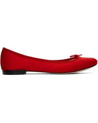 Repetto - Red Cendrillon Ballerina Flats - Lyst