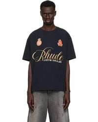 Rhude - Script Crest T-Shirt - Lyst