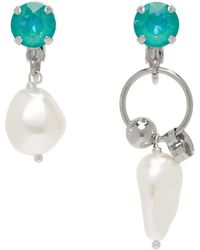 Justine Clenquet - Ssense Exclusive Stan Earrings - Lyst