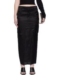 Rick Owens - Concordians Firbanks Midi Skirt - Lyst