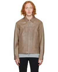 theory lambskin leather jacket