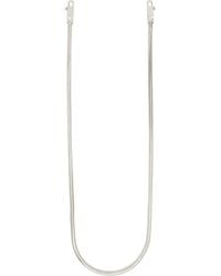 Rick Owens - Tower Crossbody Snake Bag Chain - Lyst