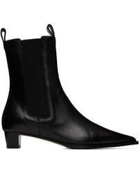 Aeyde - Kiki Leather Chelsea Boots - Lyst