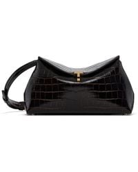 TOTEME - T-Lock Croco-Embossed Clutch - Lyst