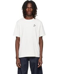 Maison Kitsuné - Off- 'Café Kitsune' Relax T-Shirt - Lyst