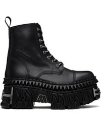 Vetements - New Rock Edition Combat Boots - Lyst