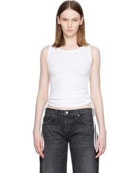 Balmain - Jersey Draped Top - Lyst