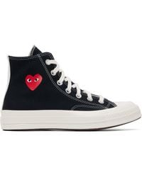 COMME DES GARÇONS PLAY - Converse Edition Chuck 70 Og Single Heart Sneakers - Lyst