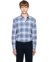 Tom Ford - Check Western Shirt - Lyst