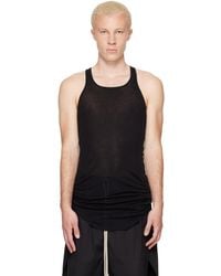 Rick Owens - Tower Basic Rib Tank Top - Lyst