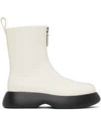 3.1 Phillip Lim - White Mercer Boots - Lyst