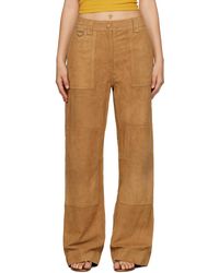Saks Potts - Rose Leather Trousers - Lyst