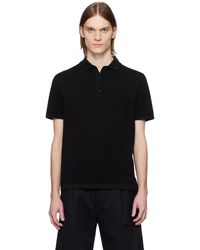 Reigning Champ - ブラック Supima Pique Ace ポロシャツ - Lyst