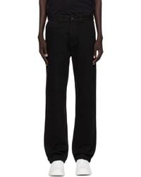 BOSS - ブラック ストレートパンツ - Lyst