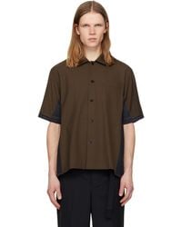 Sacai - Suiting Denim Shirt - Lyst