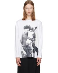 Simone Rocha - 'Pony Kid' Print Long Sleeve T-Shirt - Lyst