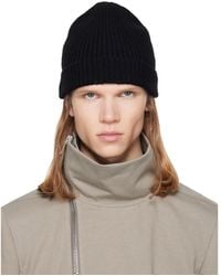 Rick Owens - Tower Ribbed Beanie - Lyst