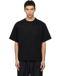 Sacai - Cotton Jersey T-Shirt - Lyst
