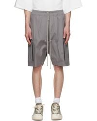 Rick Owens - Tower Heizer Cargo Shorts - Lyst