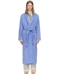 Tekla - Terry Classic Bathrobe - Lyst