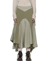 Our Legacy - Taupe Petti Midi Skirt - Lyst