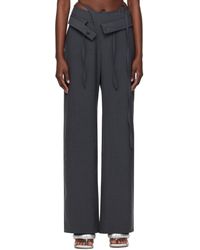 OTTOLINGER - Ssense Exclusive Gray Trousers - Lyst