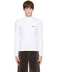 Jacquemus - 'The Gros Grain Long-Sleeve' T-Shirt - Lyst