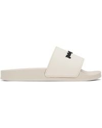 Palm Angels - New Logo Pool Slides - Lyst