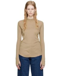 Hope - Taupe Fence Long Sleeve T-shirt - Lyst