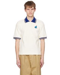 Marni - Off-white Graphic Patch Polo - Lyst