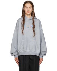 WOMEN FASHION Jumpers & Sweatshirts Hoodie Gray XS discount 61% Alexander Wang x H&M sweatshirt 