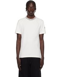 Moncler - Logo-trimmed Cotton T-shirt - Lyst