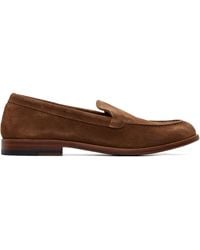 Drake's - Suede Henri Summer Loafers - Lyst