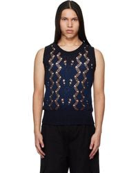 Egonlab - Textured Knit Tank Top - Lyst