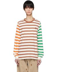 Pop Trading Co. - Off- Miffy Striped Long Sleeve T-shirt - Lyst