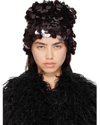 Anna Sui - Pailettes Beanie - Lyst