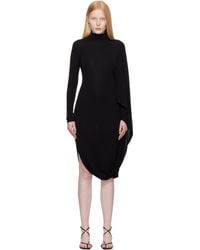 Stella McCartney - Asymmetric Cape Midi Dress - Lyst