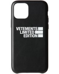 Vetements - 'Limited Edition' Logo Iphone 11 Pro Case - Lyst