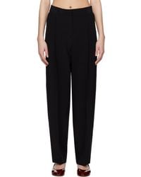 TOTEME - Double-Pleat Straight Trousers - Lyst