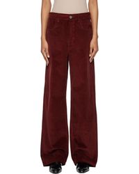 Rohe - Bruun Signature Baggy Corduroy Trousers - Lyst