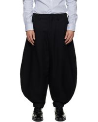 Comme des Garçons - Wool Heavy Kersey Trousers - Lyst