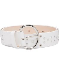 Marni - Metal Studs Leather Belt - Lyst