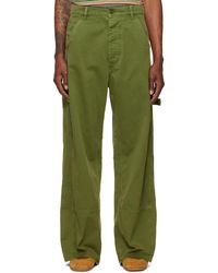 Marni - Cotton Loose Workwear Trousers - Lyst