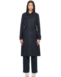 A.P.C. Trench isabel marine - Noir