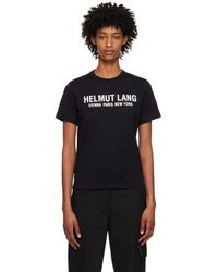 Helmut Lang - Ssense Exclusive Black T-shirt - Lyst